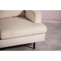 Vurna Sophie 3-zitsbank L+R stof - beige