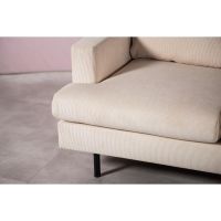 Vurna Sophie 3-zitsbank L+R stof - beige