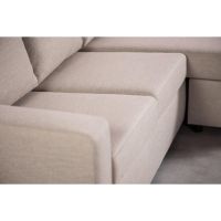 Vurna Janis 3-zitsbank L+R stof - beige
