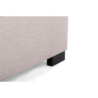 Vurna Eddie 3-zits hoekbank links stof - beige