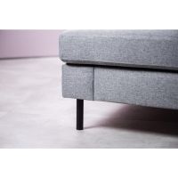 Vurna Dianna 3-zits hoek links stof - grijs