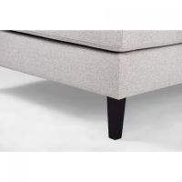 Vurna Cover 3-zits hoekbank links stof - grijs