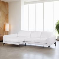 Vurna Roslyn 3-zitsbank links stof - naturel