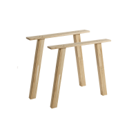 Tablo onderstel A-poot eiken naturel van het woonmerk Woood