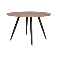 Tablo 2-standen poot conisch metaal zwart (1 stuks) van het woonmerk Woood