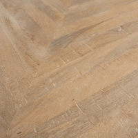 Tablo tafelblad mangohout visgraat 200x90 cm van het woonmerk Woood.