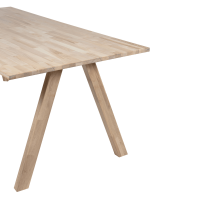 Tablo 3-standen poot vierkant eiken naturel van het woonmerk Woood