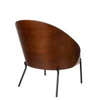 Dutchbone Rodin fauteuil beige/leer