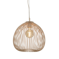 Rilana hanglamp metaal Ø34 cm beige van het woonmerk Light & Living