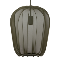 Light & Living Plumeria hanglamp Ø34x40 cm donkergroen