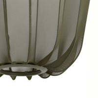 Plumeria hanglamp Ø42x50 cm donkergroen van het woonmerk Light&Living