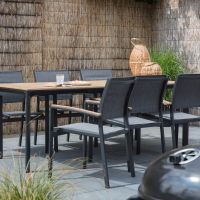 Arezzo terrasstoel textileen