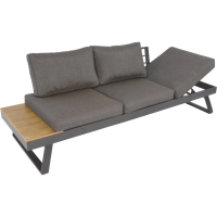 Arezzo loungebank polywood 228 cm van het woonmerk Les