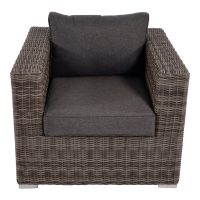 Loungestoel Perugia - grijs