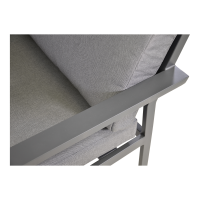 Loungehoekset Xara - grijs