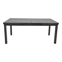 Uittrektafel Baleno nuance 180/240x100 cm - antraciet