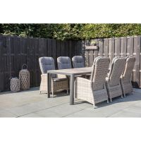 Tuintafel Castilla nuance 220x100 cm - bruin