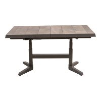 Uittrektafel verstelbaar Castilla Pardo 143/183x88x54/74cm - bruin