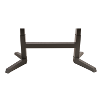 Uittrektafel verstelbaar Castilla Pardo 143/183x88x54/74cm - bruin