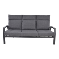 Loungebank Ohio 3-pers - grijs