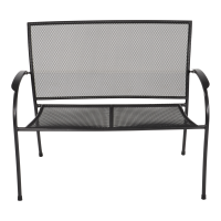 Tuinbank Nordic 105 cm - zwart