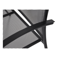 Tuinbank Nordic 105 cm - zwart