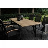 Stapelstoel Monza - zwart