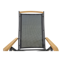 Standenstoel Monza - zwart