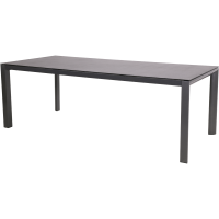 Tuintafel Mojito nuance 220x100 cm - antraciet