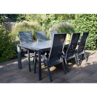 Tuintafel Mojito nuance 220x100 cm - antraciet