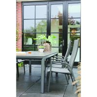 Tuintafel Mojito nuance 220x100 cm - antraciet