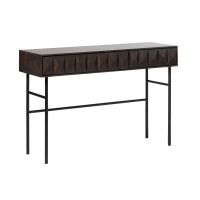 Nordic Home Magnus eiken sidetable - 117 cm - espresso