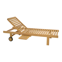 Ligbed teak - naturel