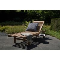 Ligbed teak - naturel