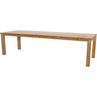 Tuintafel recycled teak 300x100 cm - naturel
