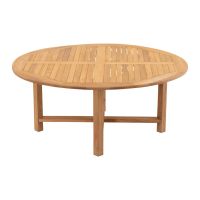 Teak tafel ø180x75cm