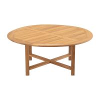 Teak tafel ø180x75cm