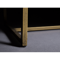 Dutchbone Class dressoir laag MDF 45x180x60 cm bruin/goud