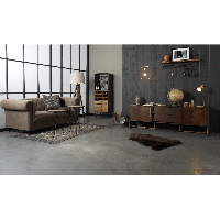 Dutchbone Class dressoir laag MDF 45x180x60 cm bruin/goud