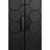 Puur Lazaro dressoir hoog - zwart