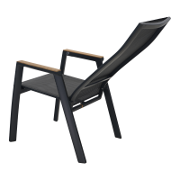 Standenstoel Amir teak nuance - antraciet