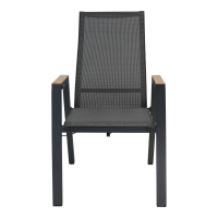 Standenstoel Amir teak nuance - antraciet