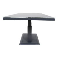 Loungetafel verstelbaar Mojito Ceramic nuance 140x85 cm - antraciet