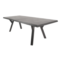 Tuintafel Castilla nuance 243x103 cm - antraciet