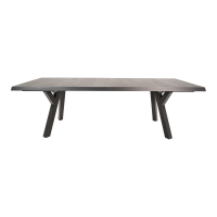 Tuintafel Castilla nuance 243x103 cm - antraciet