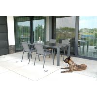 Tuintafel Monaco nuance - antraciet