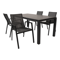 Tuintafel Monaco nuance - antraciet