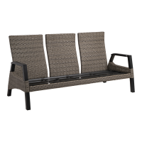 Loungebank Treviso Brick - grijs