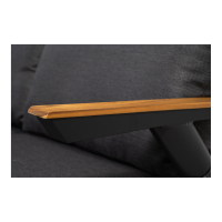 Loungehoekset Florence - grijs