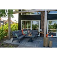 Loungehoekset Florence - grijs